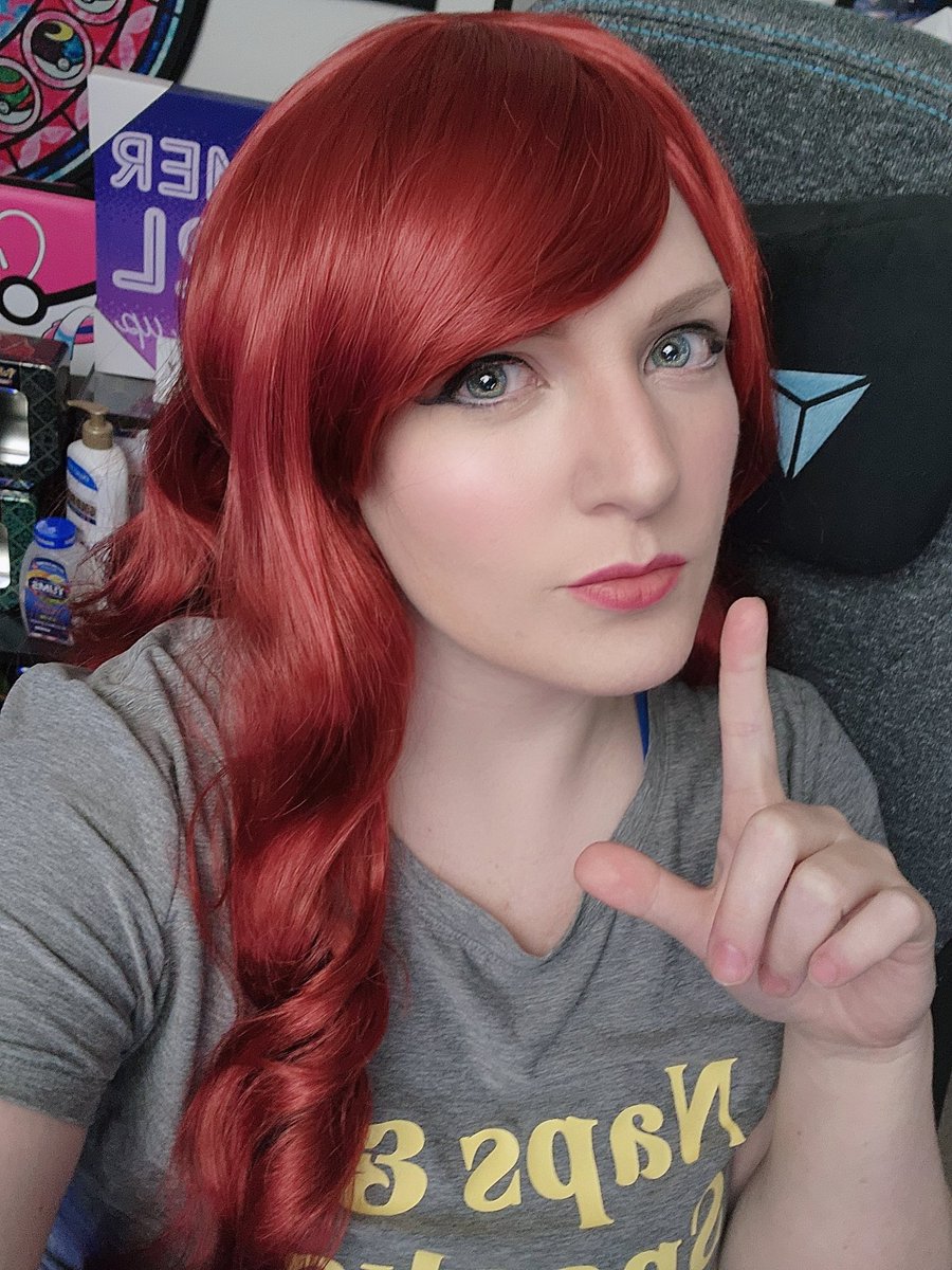 I was able to makeshift a Mitsuru cosplay from Persona 3 and I love it. Sadly no pictures but the stream on Monday was cool 😎🩵