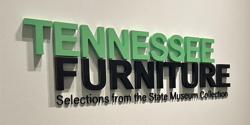 tnstatemuseum's tweet image. Opening this Saturday! #TNFurniture starts tomorrow with FREE admission. We invite you to discover what Tennessee furniture, from the historic to the contemporary, has to say for new generations. Learn more about the exhibition: tnmuseum.org/tnfurniture