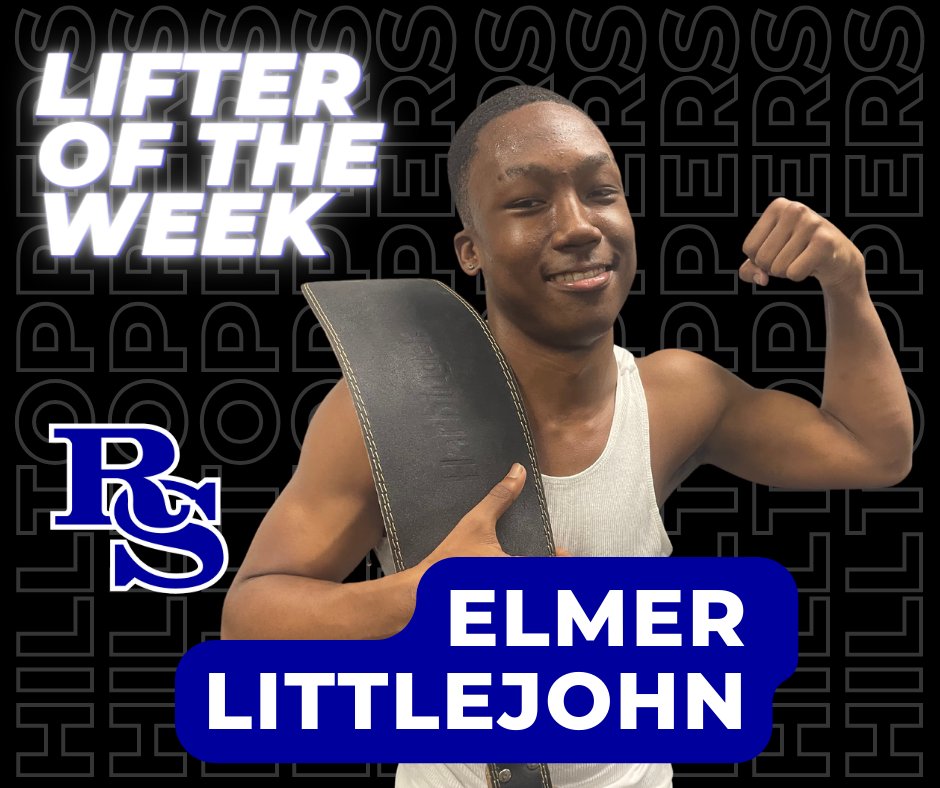 Congrats to the young man.. He doesn't miss a day and loves getting after it in the weight room.. #toppers