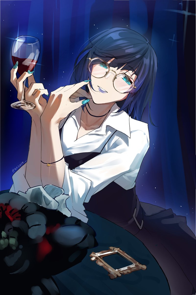 🍷🍷
#夜蘭生誕祭2024 #Yelan