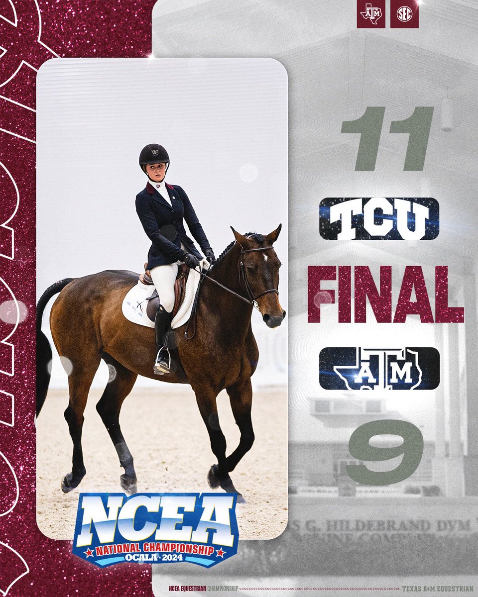 Aggies fall 11-9 in NCEA semifinal.

#Everybodyalways | #GigEm