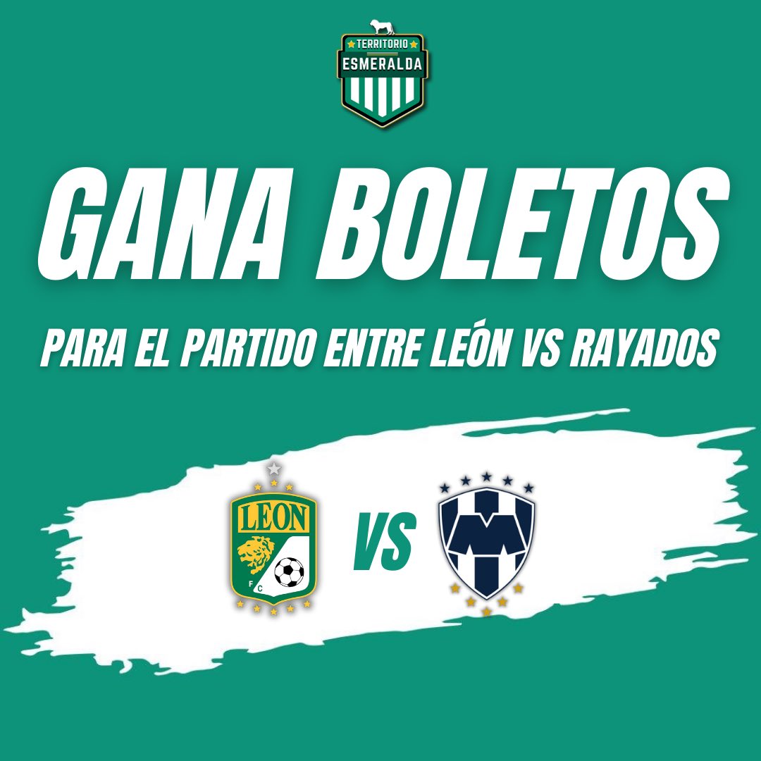 VAMOS AL ESTADIO 🏟 | ¿Quieres un pase doble para el partido de mañana? 🙌🏻

La dinámica es la siguiente:

1️⃣ Síguenos en <a href="/Terr_Esmeralda/">Territorio Esmeralda</a> y <a href="/lccurielgarcia/">Uriel García</a> 
2️⃣ Dale RT a este tweet

Y listo, ya estás participando 🎟 🎟️

Daremos a conocer al ganador este sábado 20 de abril a la