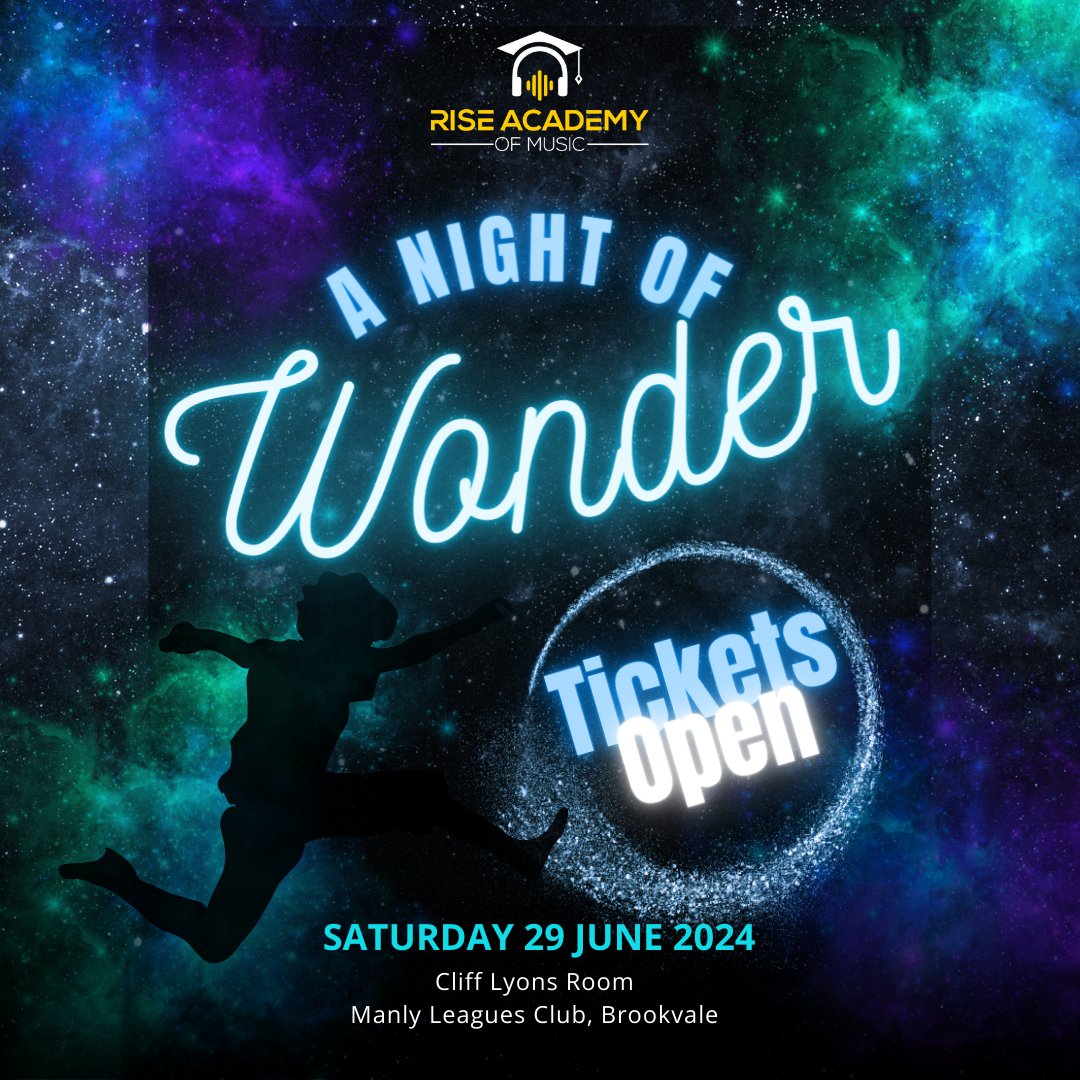 ✨ Don't miss out on the magic! ✨ Our Night of Wonder Showcase is just around the corner, and tickets are selling fast! ✨ Secure your spot before it's too late. Link in bio. 🎟️ Hurry, tickets close Friday, June 14th! 🌟 #NightOfWonder #GetYourTickets #MagicalMoments