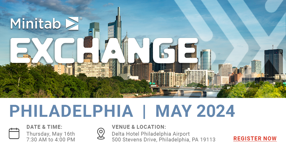 Philadelphia! ⚠️ Join us at our FREE Minitab Exchange as we come together to help you unlock the value of your data to achieve your outcomes.   👉 Learn more now: 4wrd2.com/rIniYsH 📋 Register here: 4wrd2.com/U6h5E0t   #Minitab #MinitabExchange #Philadelphia