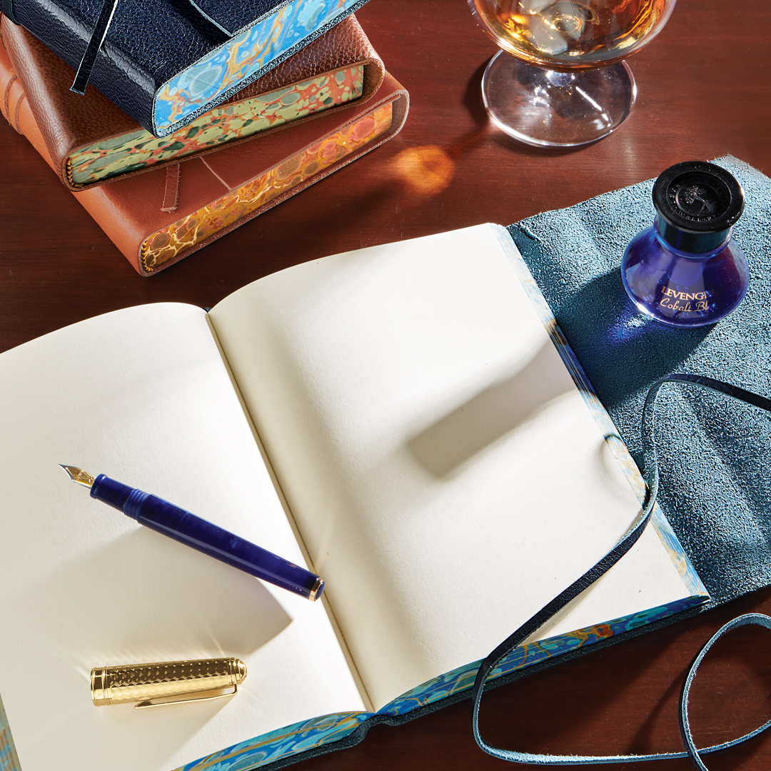Crafted in Florence, our Italian Leather Journal is your stylish companion for the weekend. Smooth leather, 416 cream pages, and a classic closure make it perfect for fountain pen aficionados. Capture your adventures with sophistication. #ItalianCraftsmanship #WeekendAdventures