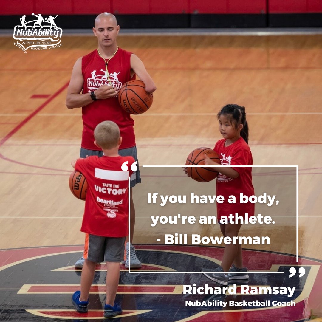 NubAbility's tweet photo. April is #LimbLossAwareness Month. We are celebrating by sharing motivational quotes from some of our favorite #adaptiveathletes - the volunteer coaches who instruct and inspire limb-different children at #NubAbility camps.
#IAmAdaptive
#LLLDAM2024
#DontNeed2 https://t.co/727NpwI2o9