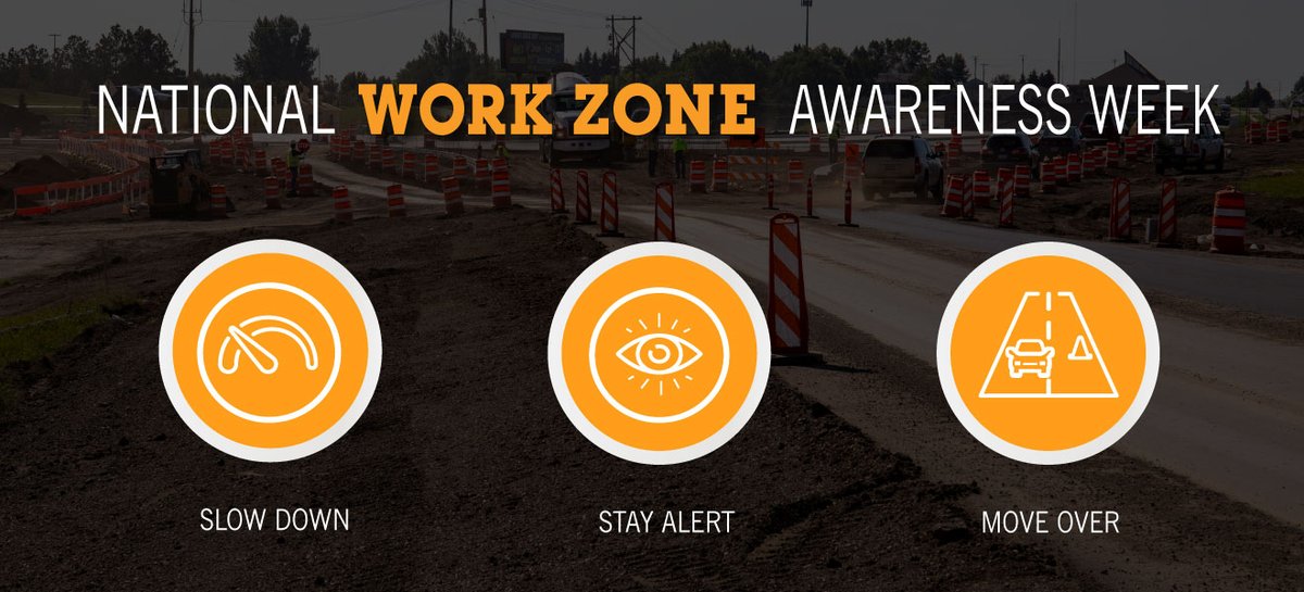This construction season, let’s remember to prioritize safety! 🔸 Slow Down: Reducing your speed helps keep workers & fellow drivers safe. 🔸 Stay Alert: Keep distractions to a minimum. 🔸 Move over: Give workers room. Together, we can stays safe! #KLJ #WorkZoneSafety