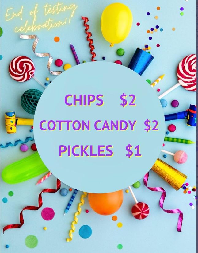 bolognascorpion's tweet photo. Congrats to all of our students for completing 3 weeks of testing!π
Today afterschool PTO will be selling snacks to celebrate the end of testing!
Thank you for all of your hard work! β¨π
#WeAreChandlerUnified #bolognascorpions #ScorpionPride #stingenergy #PTO #studentsuccess https://t.co/t9vJD39MLJ