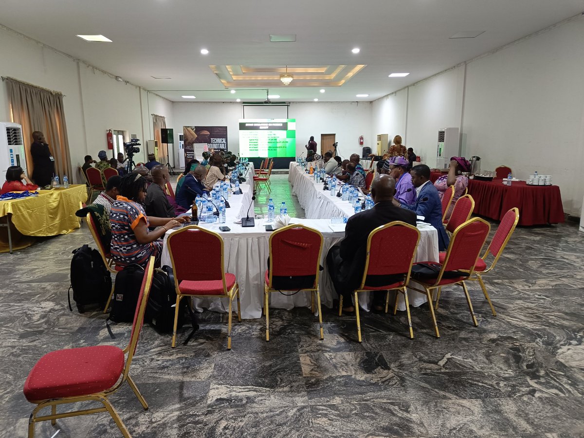 A centre port of the deliberation was targeted at Increasing the Competitiveness of Nigeria's Cocoa Sector in the Global Market via full scale adoption of standard traceability practices and sustainable food, and, land use systems @FoluRimpact