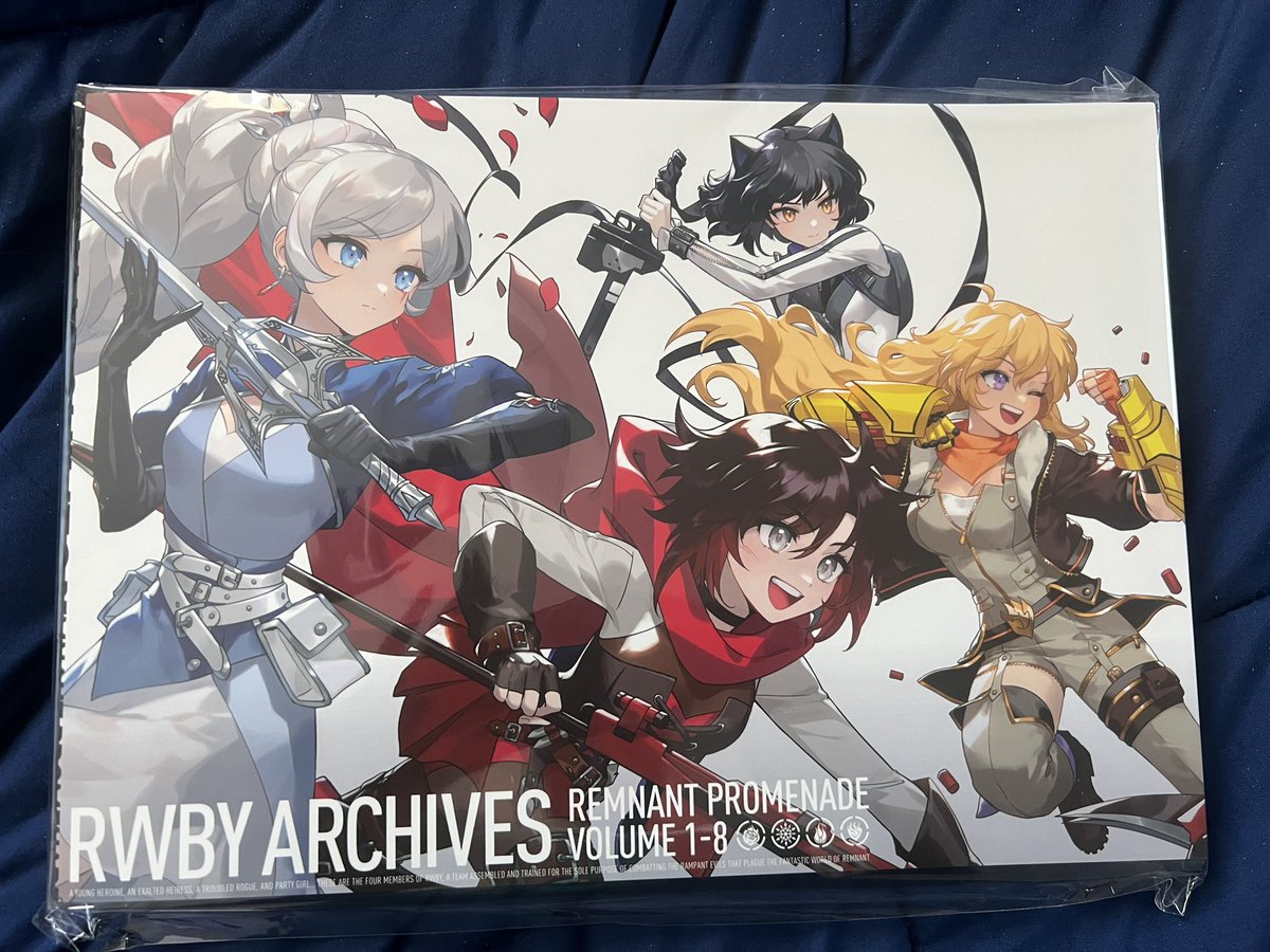 RWBY ARCHIVES ～REMNANT PROMENADE RWBY ARCHIVES REMNANT PROMENADE vol.1-8 Art Book (Import