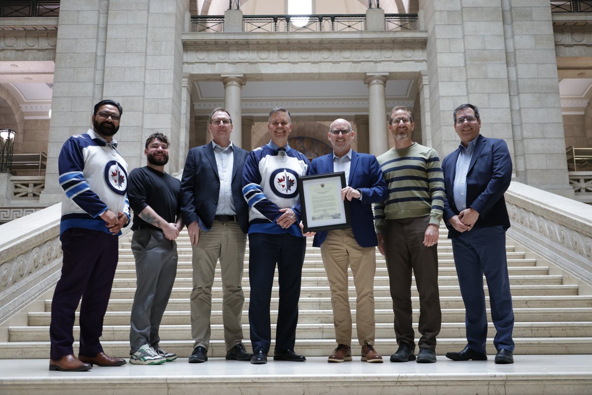 Yesterday was a special day for us at Habitat for Humanity Manitoba. We were deeply honoured to be recognized at the @MBLegislature by the Honourable Robert Loiselle, MLA for St. Boniface, in his Member's Statement. #HabitatMB #BuildingCommunities #HabitatforHumanity