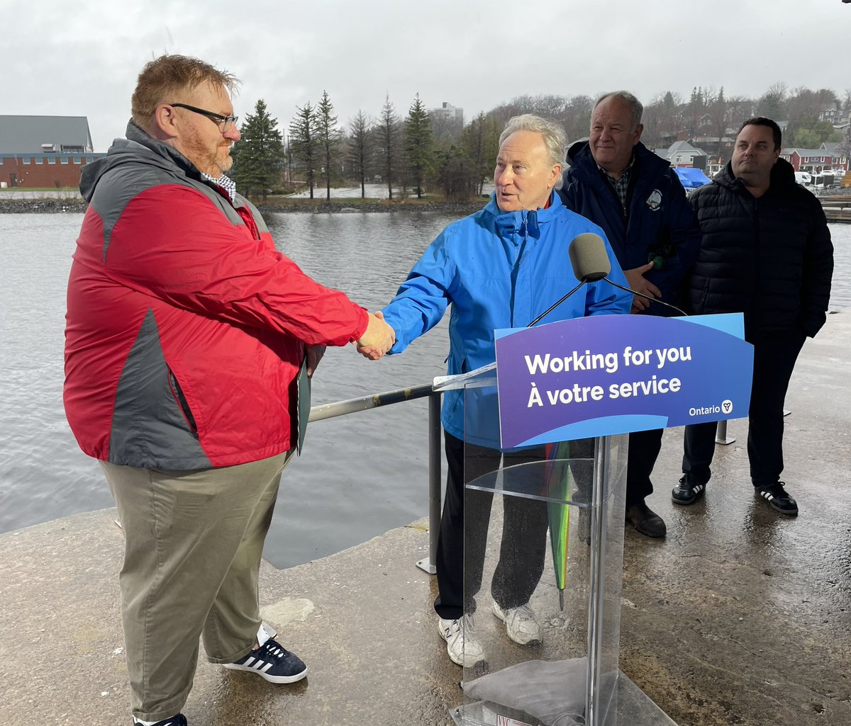 [1/2] Today marks a major milestone for #ParrySound's future!  Today I announced that our ministry is relocating our Parry Sound office to a new space. 

With this relocation, we're unlocking endless possibilities for the current site's future.