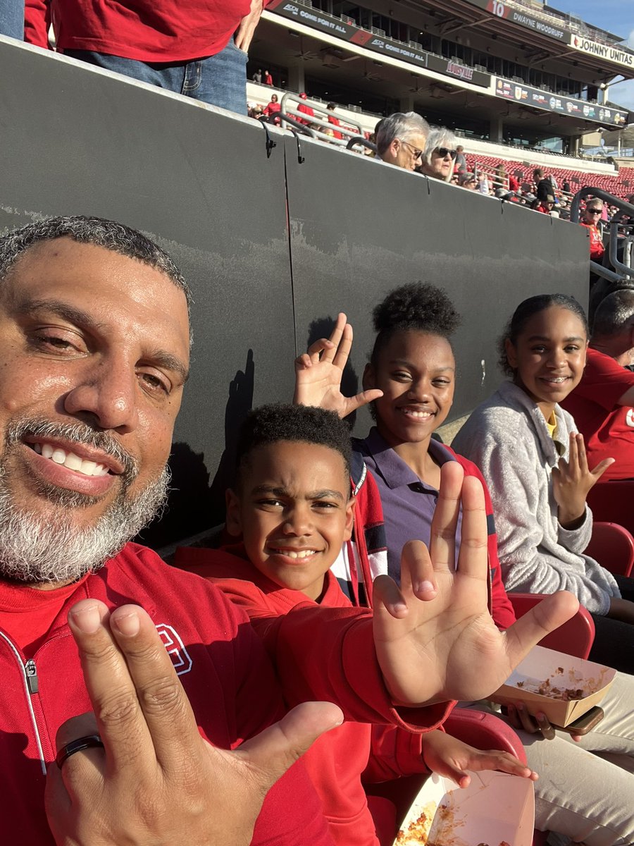Ready for some football! #GoCards #SpringGame