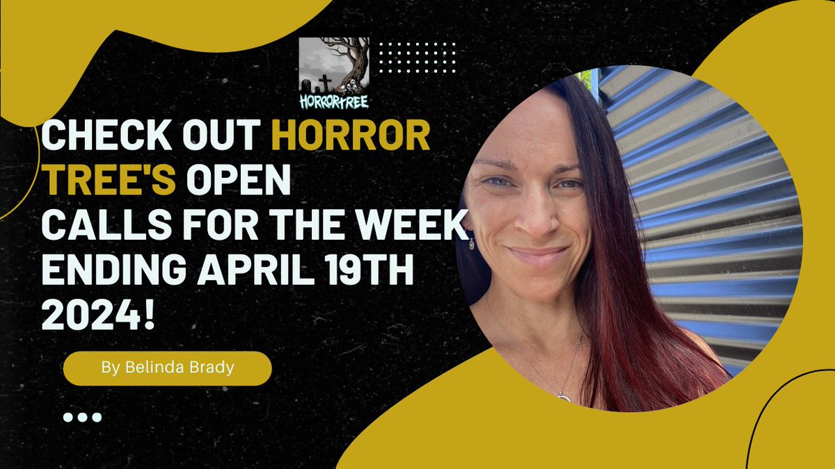 Paying Markets For Speculative Fiction Authors | Top Open Calls April 15th-19th, 2024 youtu.be/ePXi-_Ih43M #AmReading #AmWriting #WritersLife #bookworm #IndieWriter #IndieAuthors #horror #Book #Books