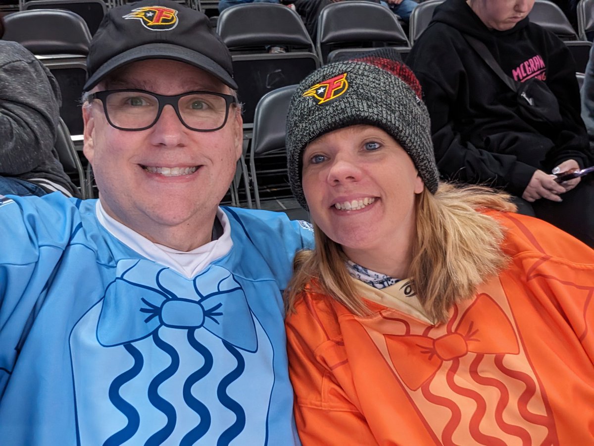 Instead of arguing about which one is Dumb and which one is Dumber, I just agreed to be both. 😉 🔥🏒🚨🏁 #FuelTheFire #GoFuel #KellyCupPlayoffs