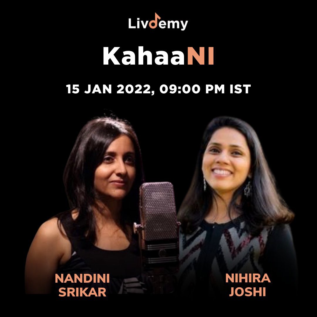 LivDemy's tweet photo. Heartiest Congratulations to @Gulraj_Singh for winning the #Filmfare Best BG Score award, and @nandini_srikar for Best Playback singer - Female, for the film #Unaad.
At @livdemy, we had two sessions on @get2nihira's #KahaaNI series, speaking with both.
👉🏻 https://t.co/4Qu6Zf268a https://t.co/Cy1hn7VK1Y