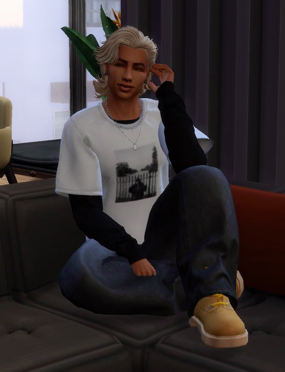 CowTippingTy's tweet photo. Vaughn Souza // Mt. Komorebi
My current gameplay sim. Didn’t know where else to post this so here it is #Sims4 https://t.co/6lqh4HLKT4
