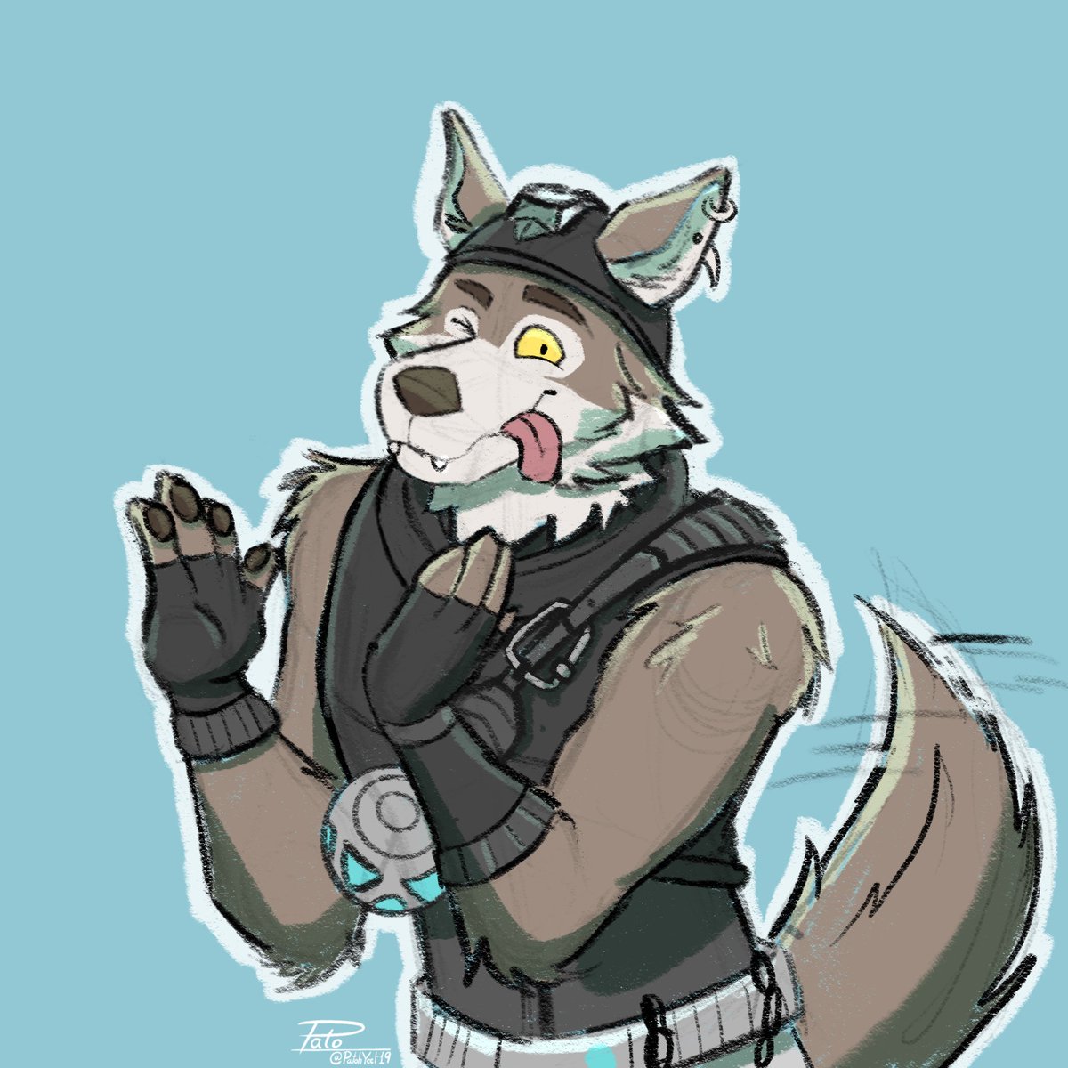 For anyone that wants the clean version!

#furryart #wendellfortnite