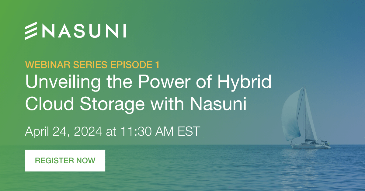 Join @Nasuni on 4/24 for the first session of our #HybridCloudSeries! 🚀 We're diving deep into the core principles and perks of hybrid cloud storage solutions. 🌐 bit.ly/4aWHOz2 #DataManagement #HybridCloud #DataStorage #IT #CloudSolution