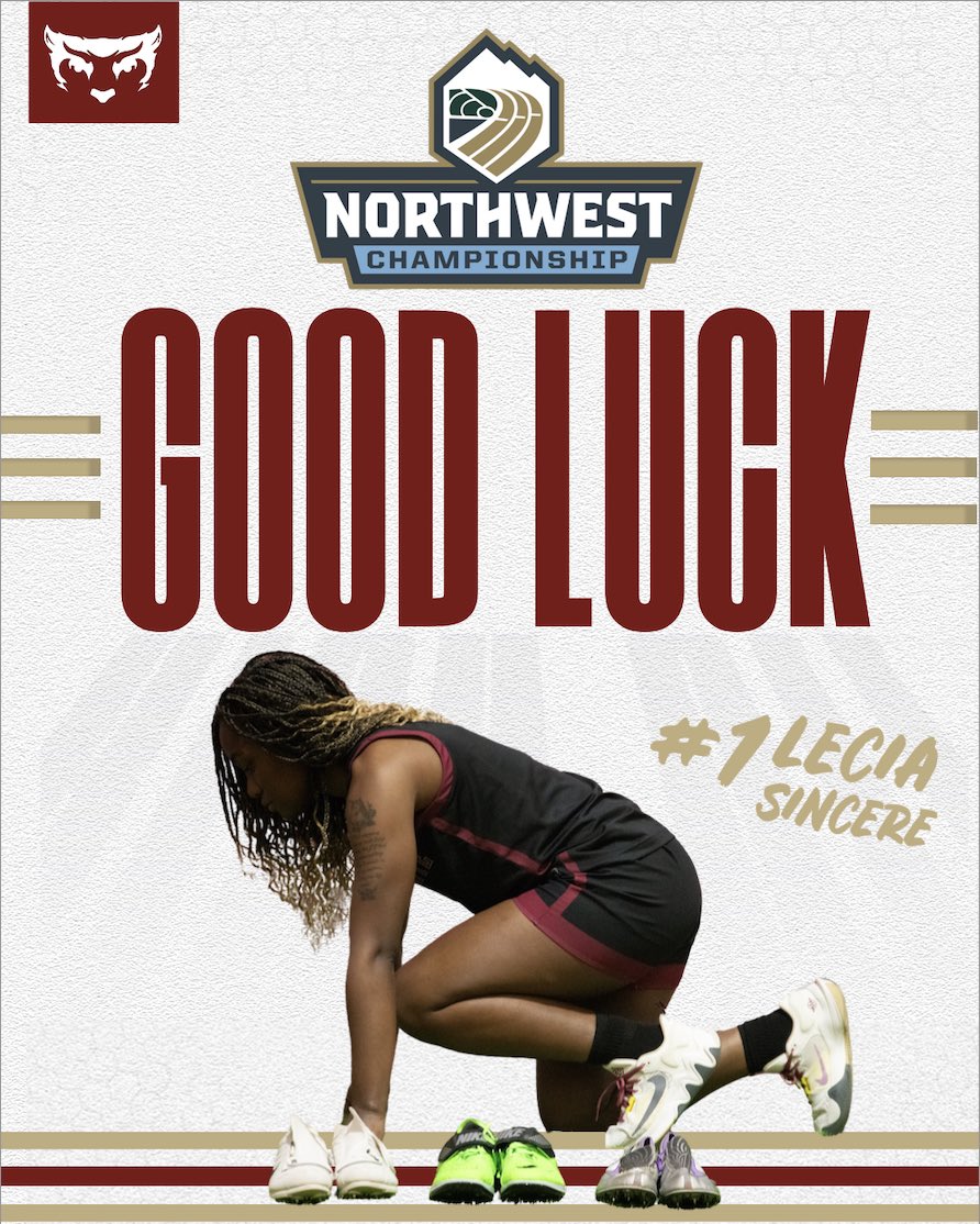 Good Luck Lecia and the @willamettetrack team at Conference this Weekend! 🤗💪🏼🤩

#BearcatMentality #BearcatFamily