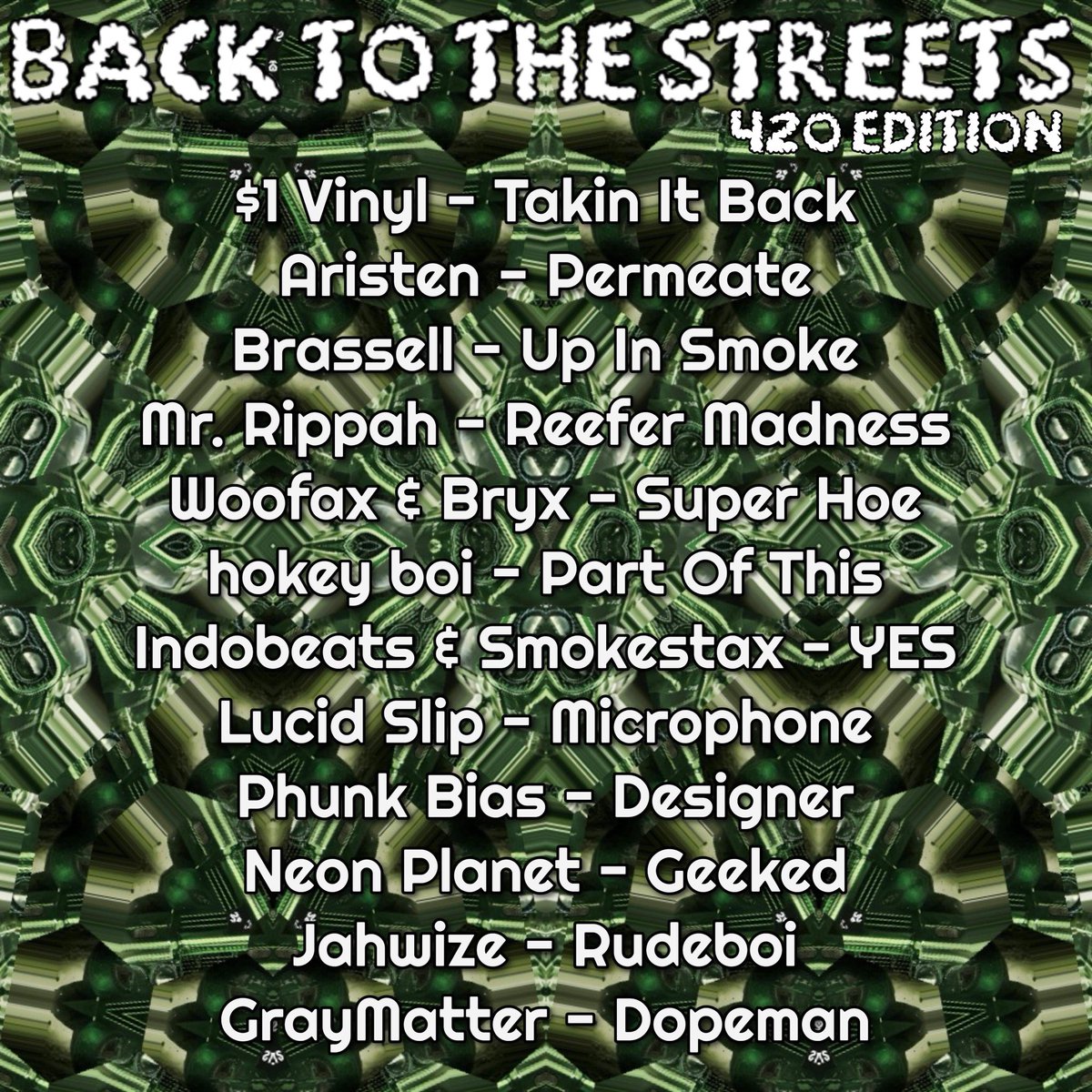 New tune ‘Part of This’ is live via the new Back to the Streets 420 compilation 🔥😮‍💨