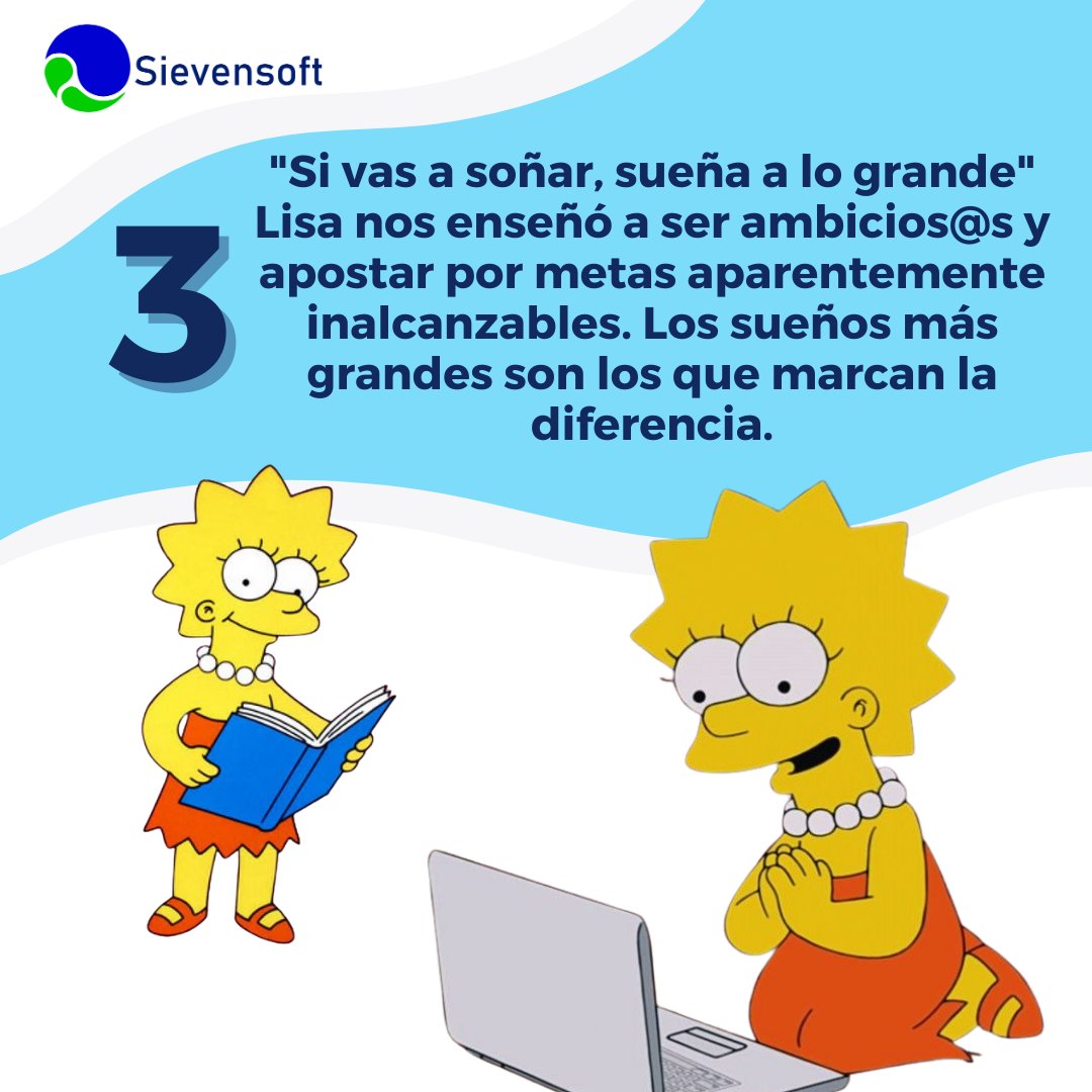 Hoy es el Día Mundial de los Simpsons y no lo podíamos dejar pasar por alto😁🤩 Coméntanos qué otra lección te dejaron los Simpsons🤗 

#TheSimpsons #TheSimpsonsDay  #DiaMundialdeLosSimpson  #emprendedores  #homerosimpson #negocios #emprendimiento
