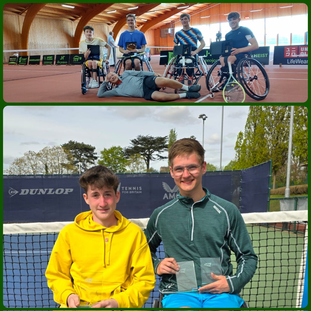 IvarvanRijt's tweet photo. Super drukke tijd met mooie tennis resultaten. Eerst was er winst op het grootste ITF junioren toernooi in Knokke en daarna finale plaats op het ITF toernooi in Wimbledon. En na finale plaats in de dubbel met Alexander Lanterman in Knokke was er winst vorig weekend! https://t.co/xKjwxmVNDO