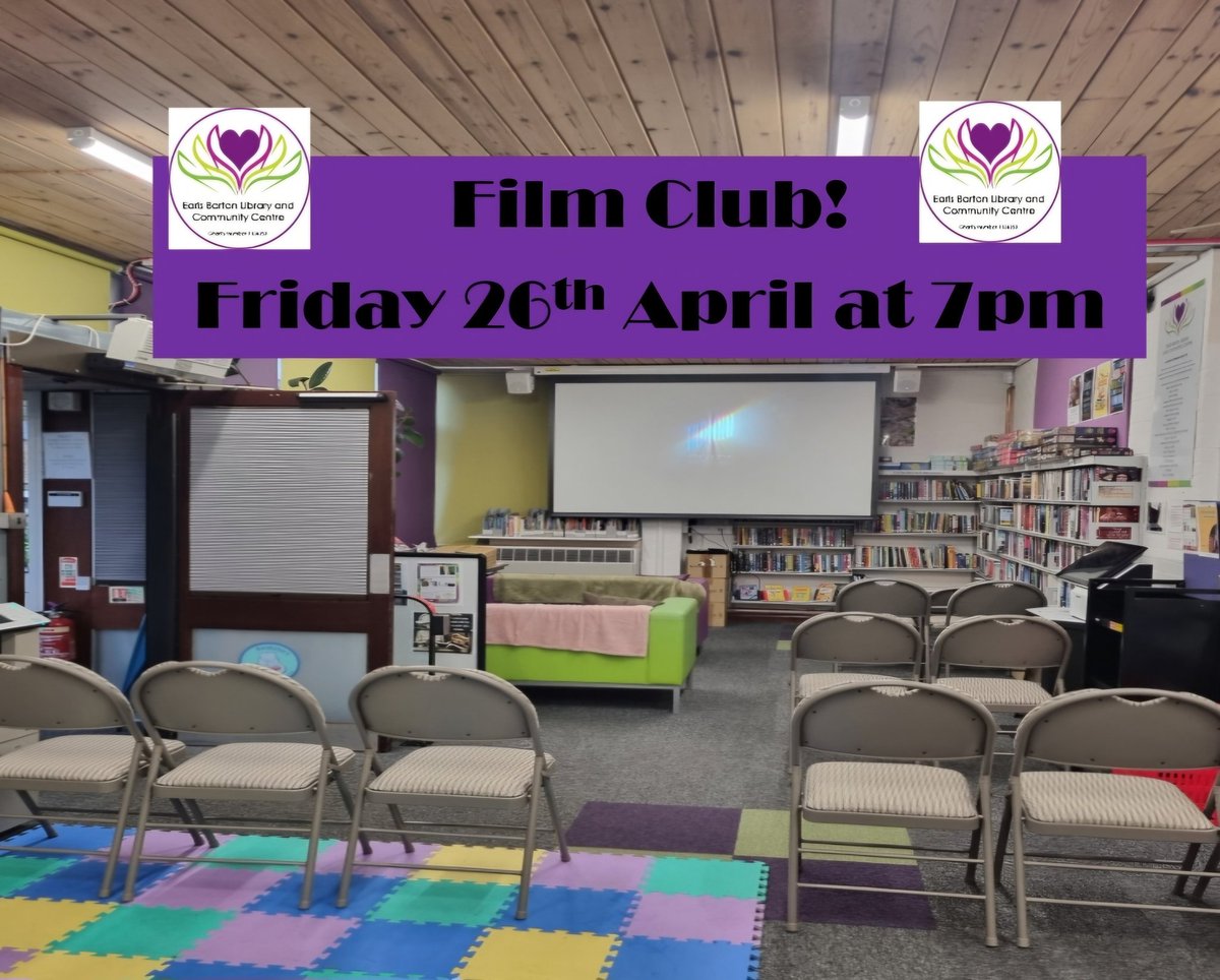 Next Friday is our April Film Night 🎟📽 We've got a film about Clarice Cliffe, who broke the glass ceiling in the poetry industry and was a star of the Art Deco era. Sound good? £3 donation with tea, coffee & biscuits. Contact us to sign up! #EBLibraryCC #northantslibraries