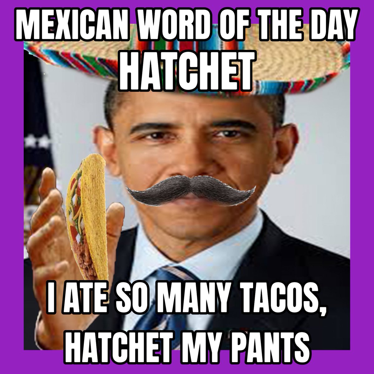 Sanchez Obama’s word of the day.