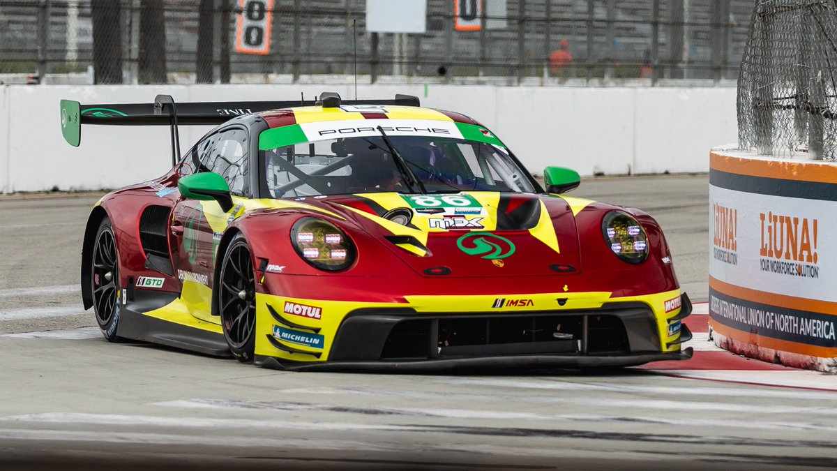 #IMSA - In the GTD class - the only other class next to GTP this weekend - the #911GT3R standings look like this⬇️ P8 - #86 @mdkmotorsports P11 - #120 @WrightRac1ng P15 - #43 #AndrettiMotorsports #Porsche
