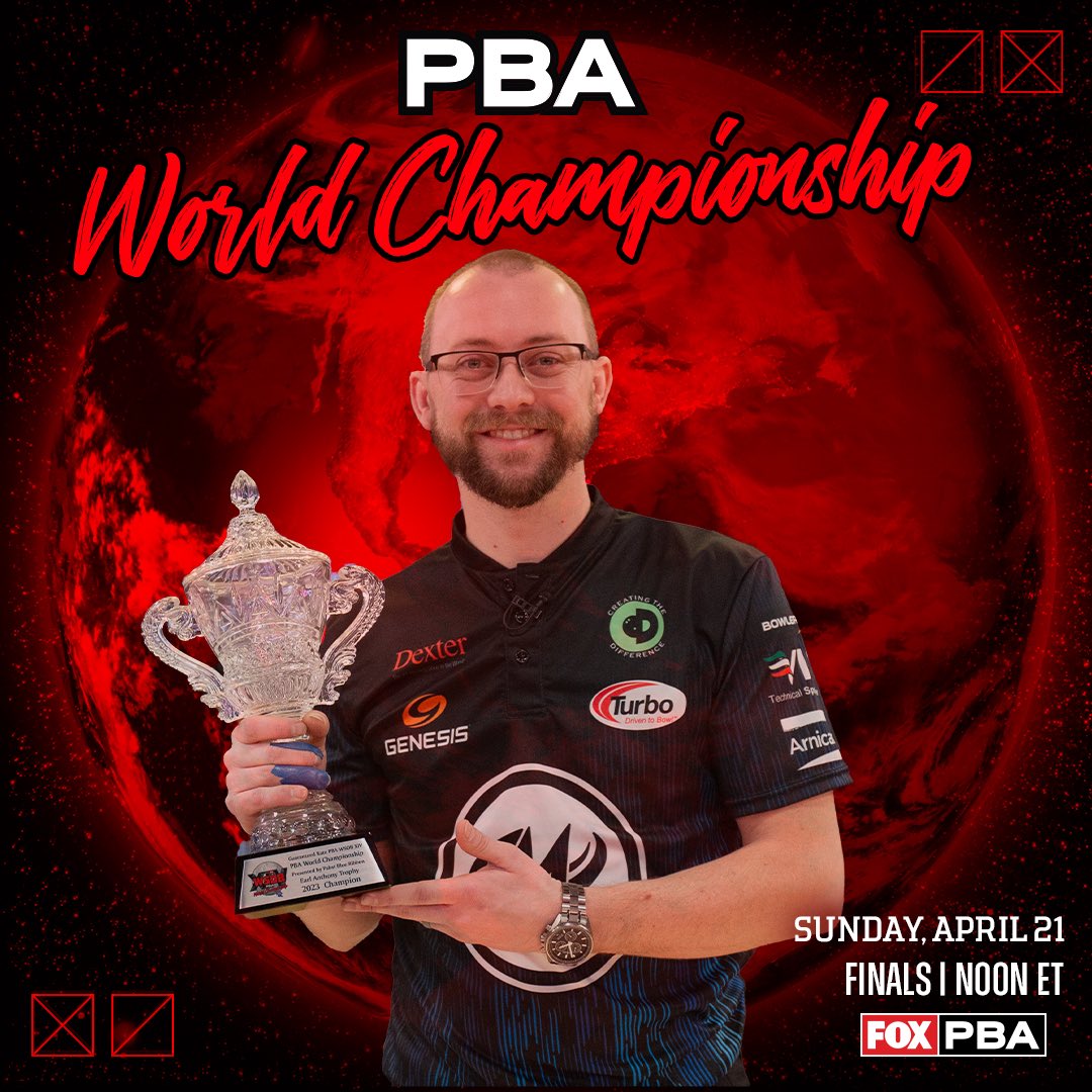EJ Tackett won the 2023 PBA World Championship to cap off his Player of the Year season 🏆 Will Tackett go back to back on Sunday? 📺 Sunday at Noon ET on FOX