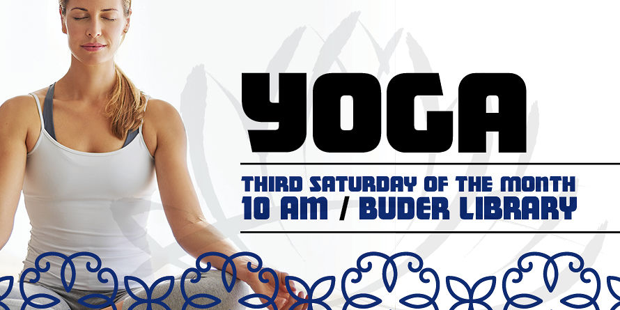 Find your inner zen at Buder Library! Join us for a revitalizing yoga session every Third Saturday. Whether you're a beginner or an experienced yogi, our certified instructor welcomes all skill levels. slpl.bibliocommons.com/events/65d5155…