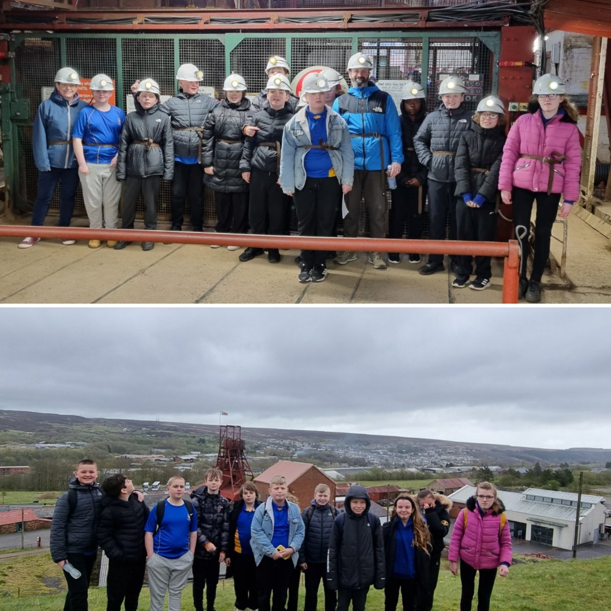 'A good day above ground - you're lucky, a good day below ground - you're blessed'... Diolch @BigPitMuseum @CscHumanities #DyfodolExpeditionDay