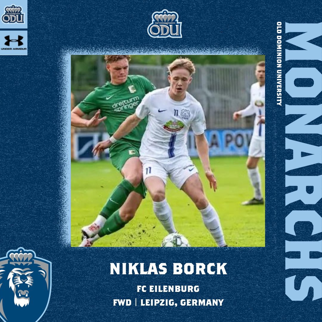 Signed! Welcome to the Monarch Soccer Family, Niklas! 🦁 #ODUSports | #ReignOn