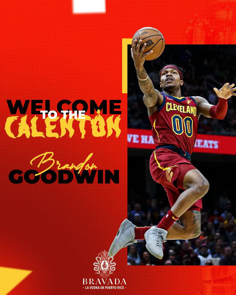 Le damos la bienvenida a #ElCalentón🏆 a nuestra mas reciente firma PG/6’0 Brandon Goodwin 🔥😤 Brandon ha participado en 4 temporadas en la NBA, siendo la última en el 2022, viene de promediar 22.9pts | 5.7rbs | 8.6ast con los Wechester Knicks en el G-League y 13.2pts | 5.7rbs…