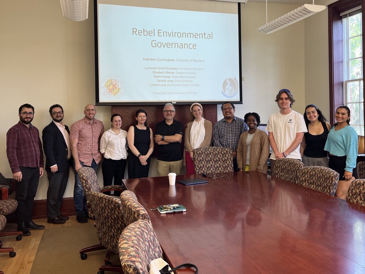 vics_lab's tweet photo. Dr. Kathleen Gallagher Cunningham from @UofMaryland recently discussed her latest project at the ViCS Speaker Series, exploring the role of rebel groups in climate governance. #Climategovernance #ConflictResolution https://t.co/UD9pZZ4Sgg