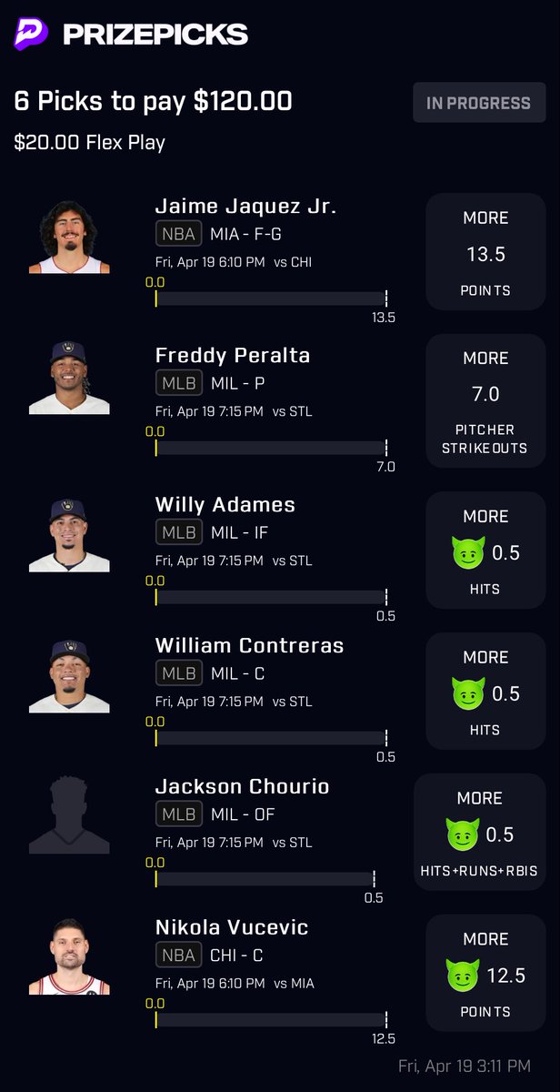 Cliffthecarguy's tweet photo. #CliffCooks

Maybe I’m crazy… William Contreras is 0-11 against Kyle Gibson. That ends tonight. Freddy with a gem on the bump, some hot bats, and a couple NBA role players doing their dirty work. 

Lfg. 

What you boys cookin? @DesignatedDoyof @lupu19657 https://t.co/P80LeeVV1B