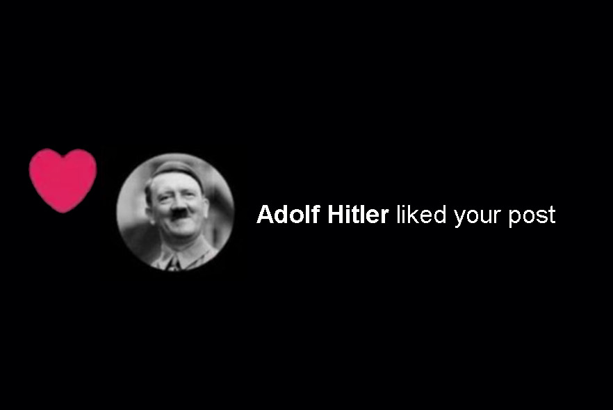 ❤️Adolf Hitler liked your post (You've all saved this for future Met posts haven't you?) 😂😇