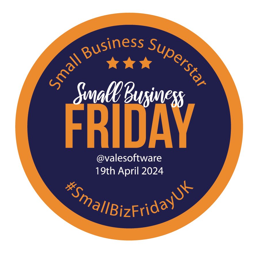 Congratulations @valesoftware, you’re this weeks #SmallBizFridayUK #SmallBizSuperstar winner 😊 #SmallBusiness #StrongerTogether