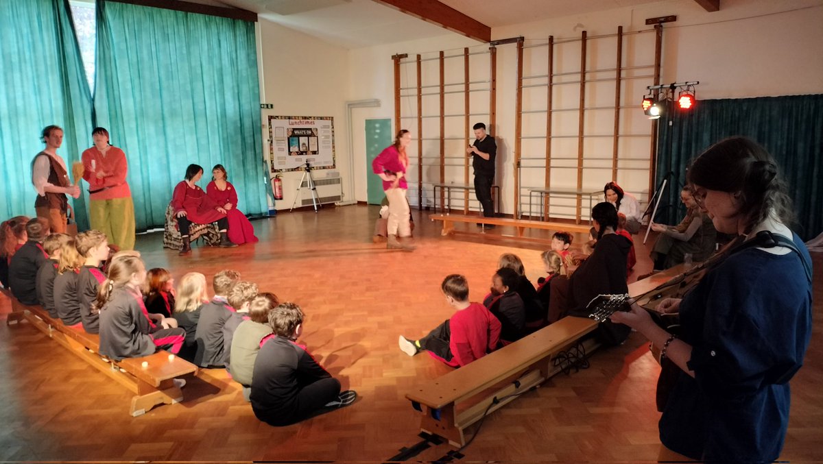 It's been a super first week back in C3. Children have been showing pride, #motivation and #curiosity in all areas of curriculum, and lots of #confidence with our visitors from @AngliaRuskinSU who wowed us with their Beowulf drama production. Bring on the Summer Term!