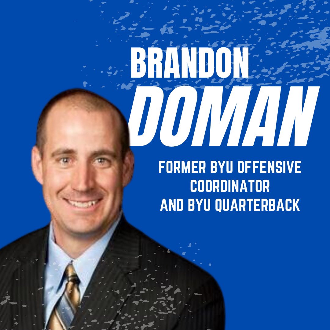 Up next on Y's Guys, we're talking #BYUFootball with guests Brandon Doman, Former BYU Offensive Coordinator and Matt Bushman, Kansas City Chiefs Tight End. You won't want to miss this one! See you Monday at 6 PM MST on YouTube, Facebook, Twitch, and ysguys.com.