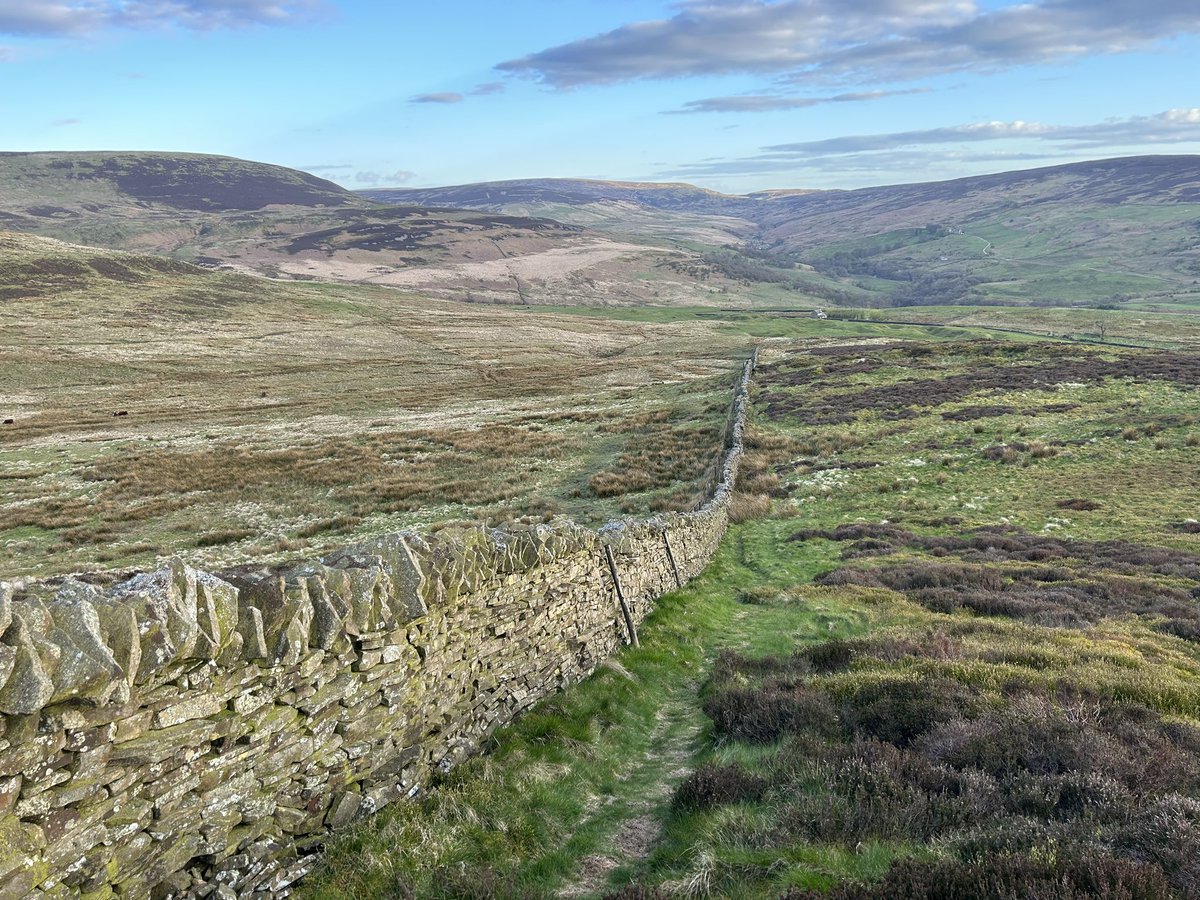 Nice larl wander up Talkin Fell this evening with some cracking views all around from the Cheviots up to the Moffat hills and over to Criffel & the Galloway hills and coast and over to the Lakeland fells A small fell with outstanding views #talkinfell