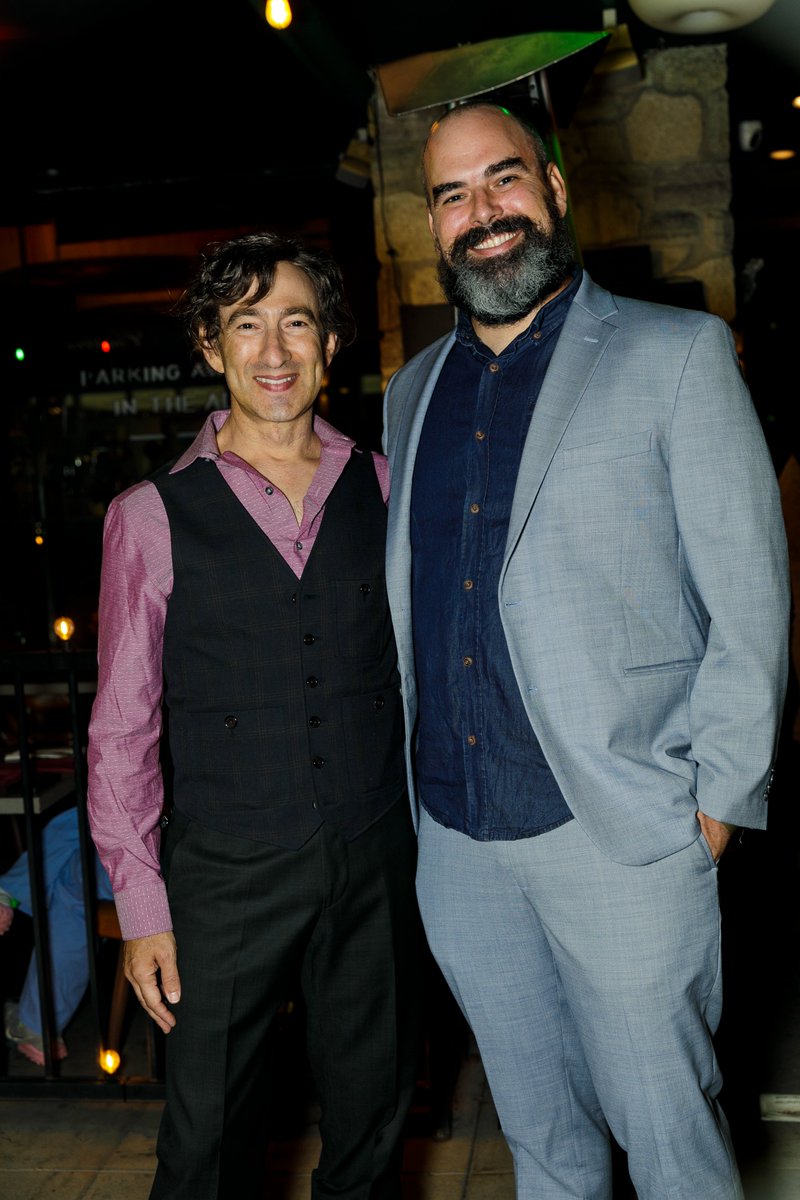 ericgouldbear's tweet image. After party at the Apple TV premiere of #BelongingTheSeries with Maarten Witteveen, Josef Bette, @LanceMungia, Eric Bear, Cristina Mercado and Edward Dawson Taylor (@BecomeCGPro). 

📸: Matt Stasi