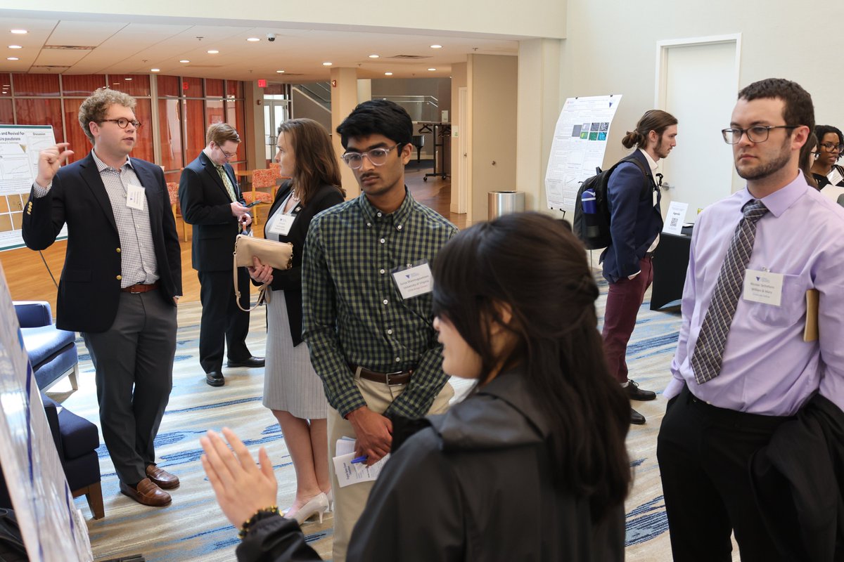 We recently held our annual Student Research Conference, celebrating all of the amazing work from our scholarship and fellowship recipients. Learn more about our Scholarship and Fellowship programs and recent awardees and their research here: vsgc.odu.edu/student-resear…