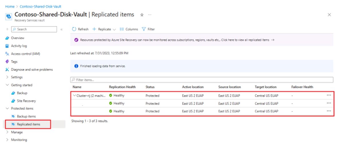 JamesvandenBerg's tweet photo. Public Preview – DR for Shared Disks – Azure Site Recovery 🚀
https://t.co/vTKThMKljc
#Azure #ASR #DR #SharedDisks #Cloud #AzOps #MVPBuzz #WSFC #Winserv https://t.co/en23i9cCWf