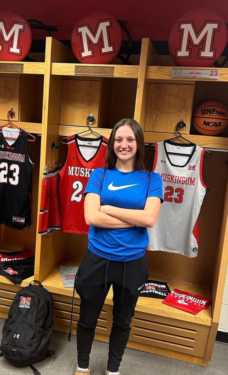 GGracieB06's tweet photo. 1st I want to thank God. After going on some great visits and meeting some awesome coaches.  I’m excited to announce my commitment to Muskingum University to further my academic and basketball future. Go Muskies!!!! https://t.co/04ZXFAsnId