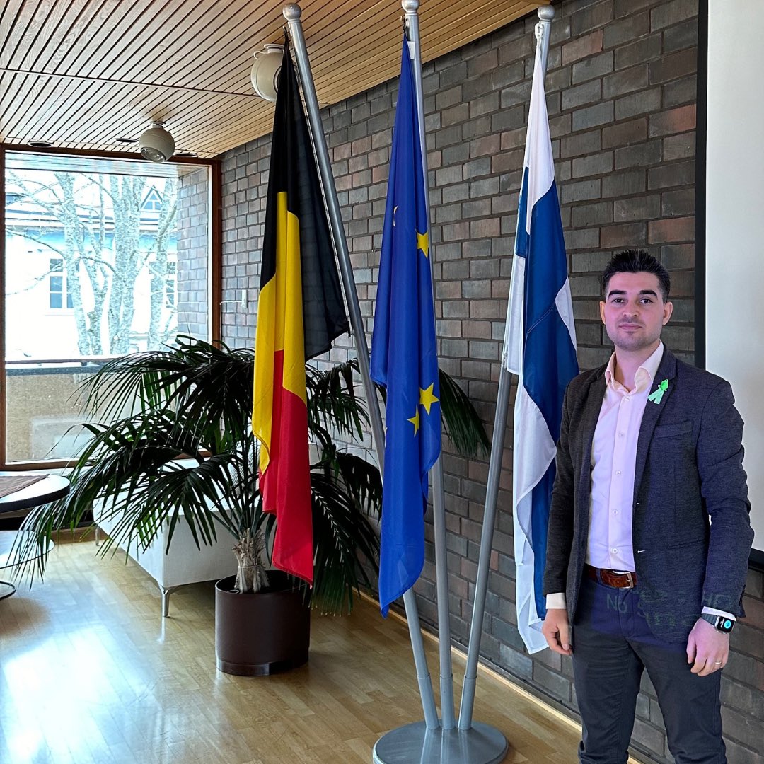 Today I visited the Belgian embassy with the division of international affairs. The day was really good educational.

Thank you for the warm welcome, Mr. Alexis de Crombrugghe and @BelgiumFinland in Helsinki for having us! 🇫🇮🤝🇧🇪

#Visit #Belgium #Embassy #InternationalAffairs