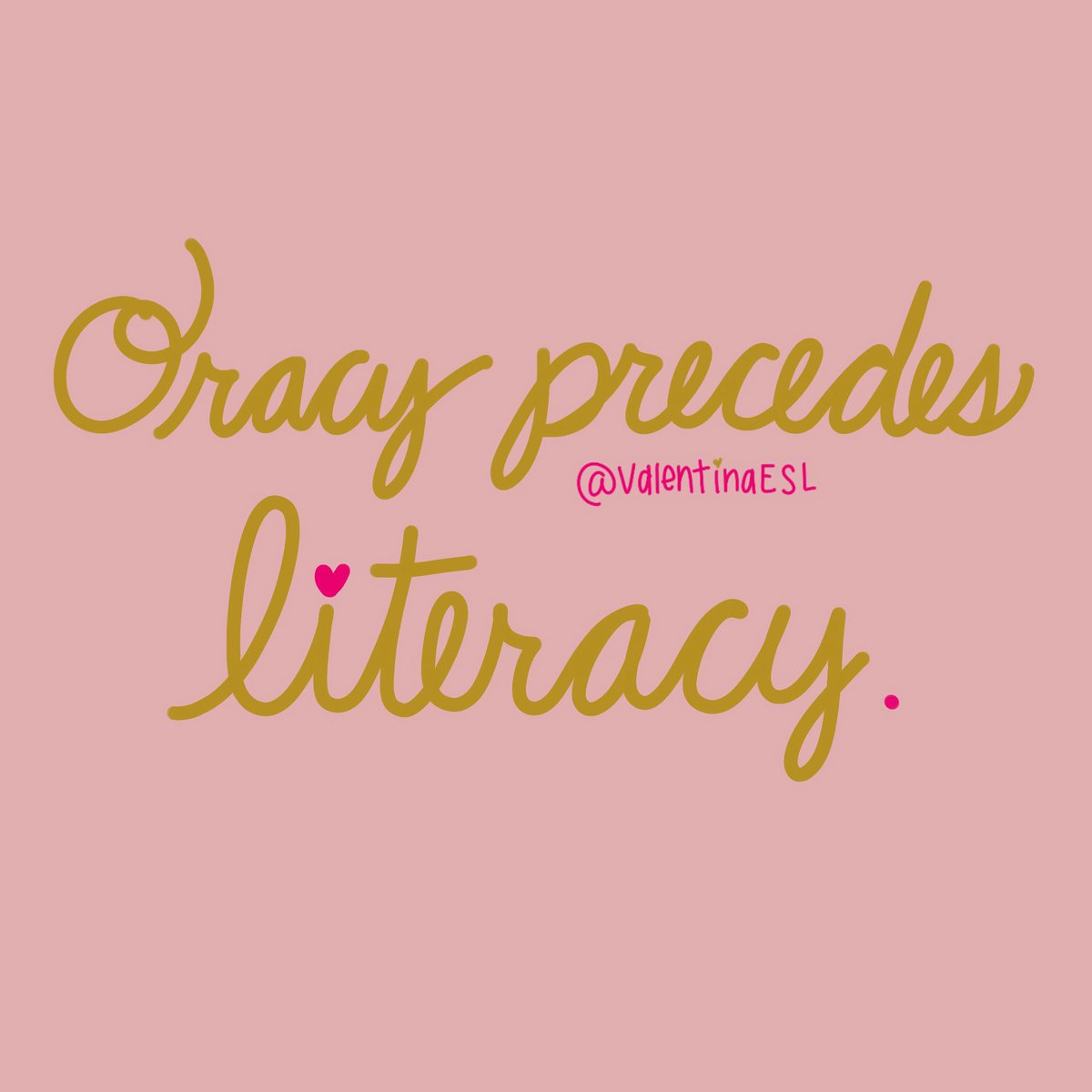 Oracy precedes literacy. This is especially important for emergent bilingual students or bilingual/multilingual learners. How do you ensure that oracy is paramount in daily practices?