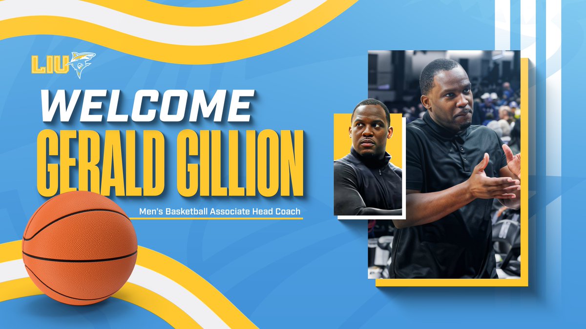 We are thrilled to welcome Gerald Gillion to the LIU family as our associate head coach!
