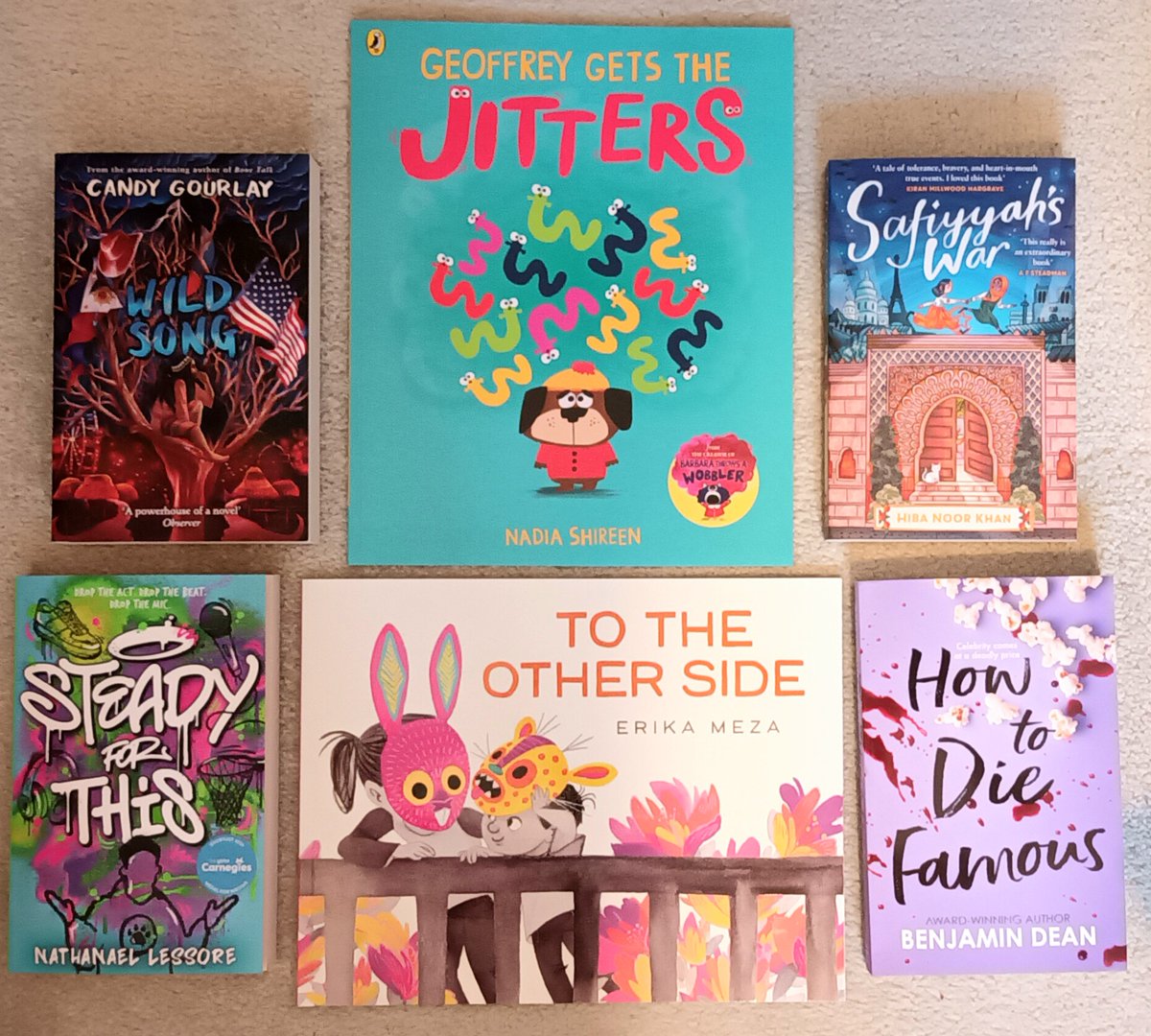 I love <a href="/jhalakprize/">Jhalak Prize</a>.

The shortlist was announced yesterday. 

Here are the kids shortlisted books. 

I'd like to give them away to a school. 

Retweet this, if there's a school you want me to send them to and I'll pick a winner tomorrow at 8pm

jhalakprize.com/childrens-ya